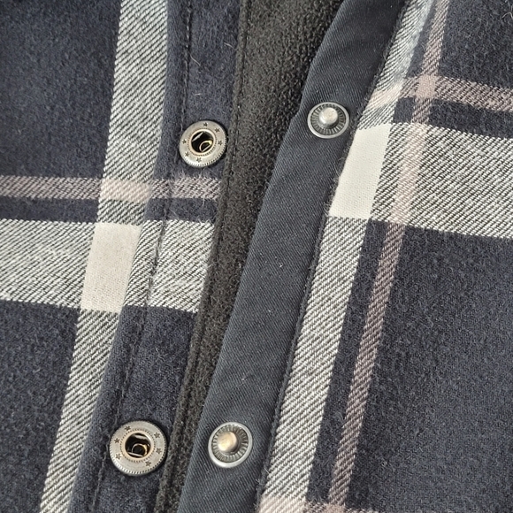 Orvis Fleeced Lined Plaid Flannel Pinnacle Shirt Jacket - Size XXL - Picture 8 of 15